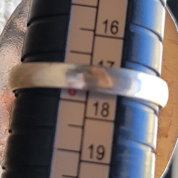 Handcrafted Sterling Silver Dendritic Opal Ring, Size 7.75 Natural Stone Jewelry - Picture 10 of 10